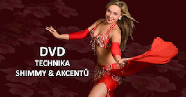 Orientálny brušný tanec - DVD Technika shimmy a akcentov